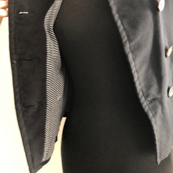 Splendid black cropped pea coat - Picture 3 of 5